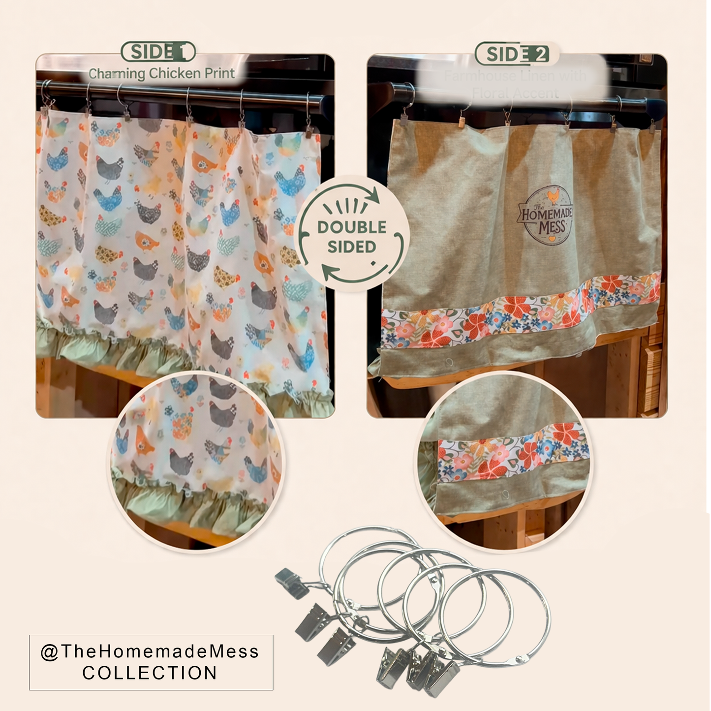 Chicken Oven Apron @TheHomemadeMess