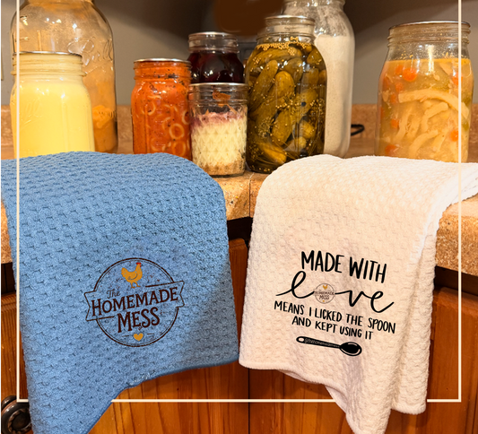 Made With Love Hand Towel Set ONLY