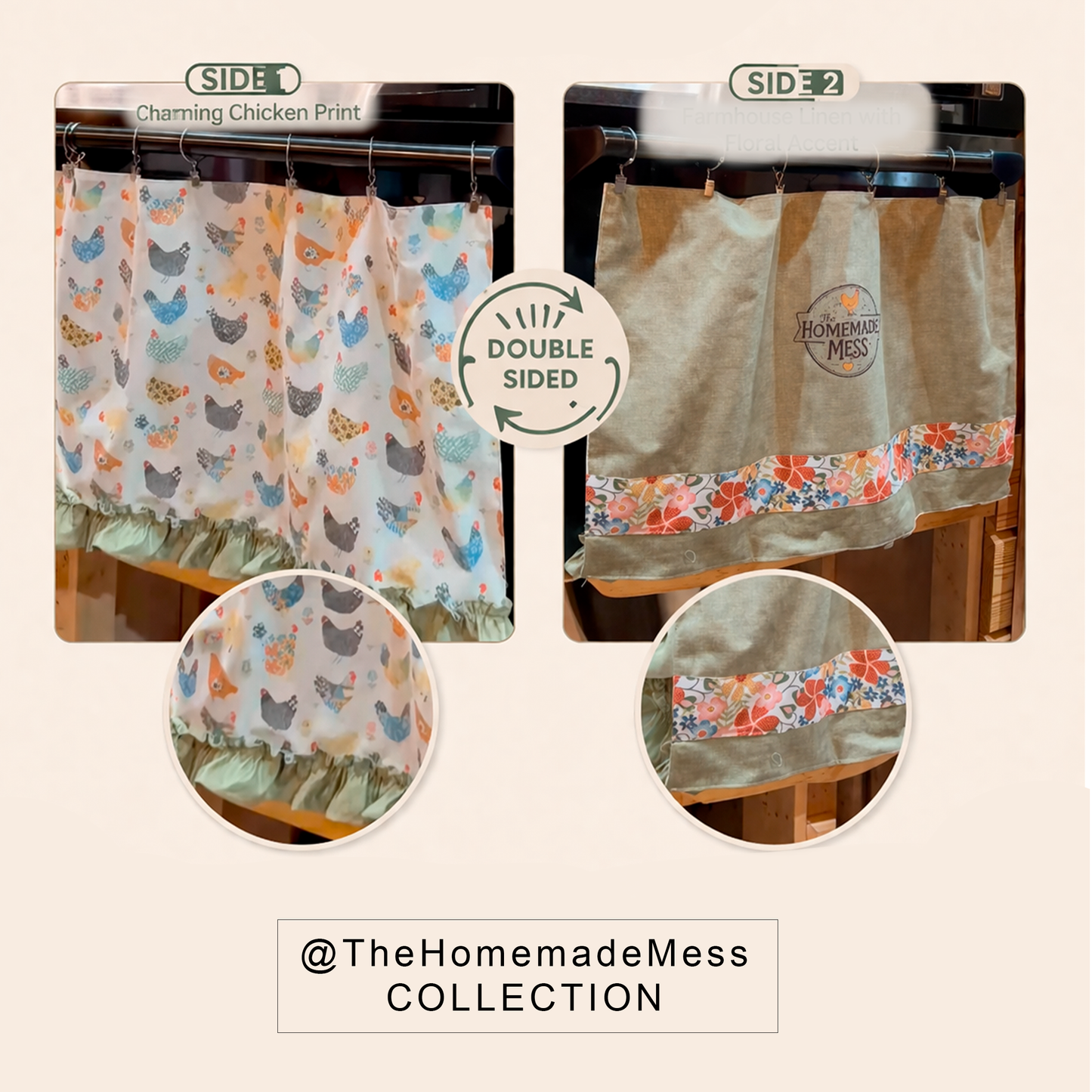 EARY ACCESS - Chicken Oven Apron & Hot Pads @TheHomemadeMess