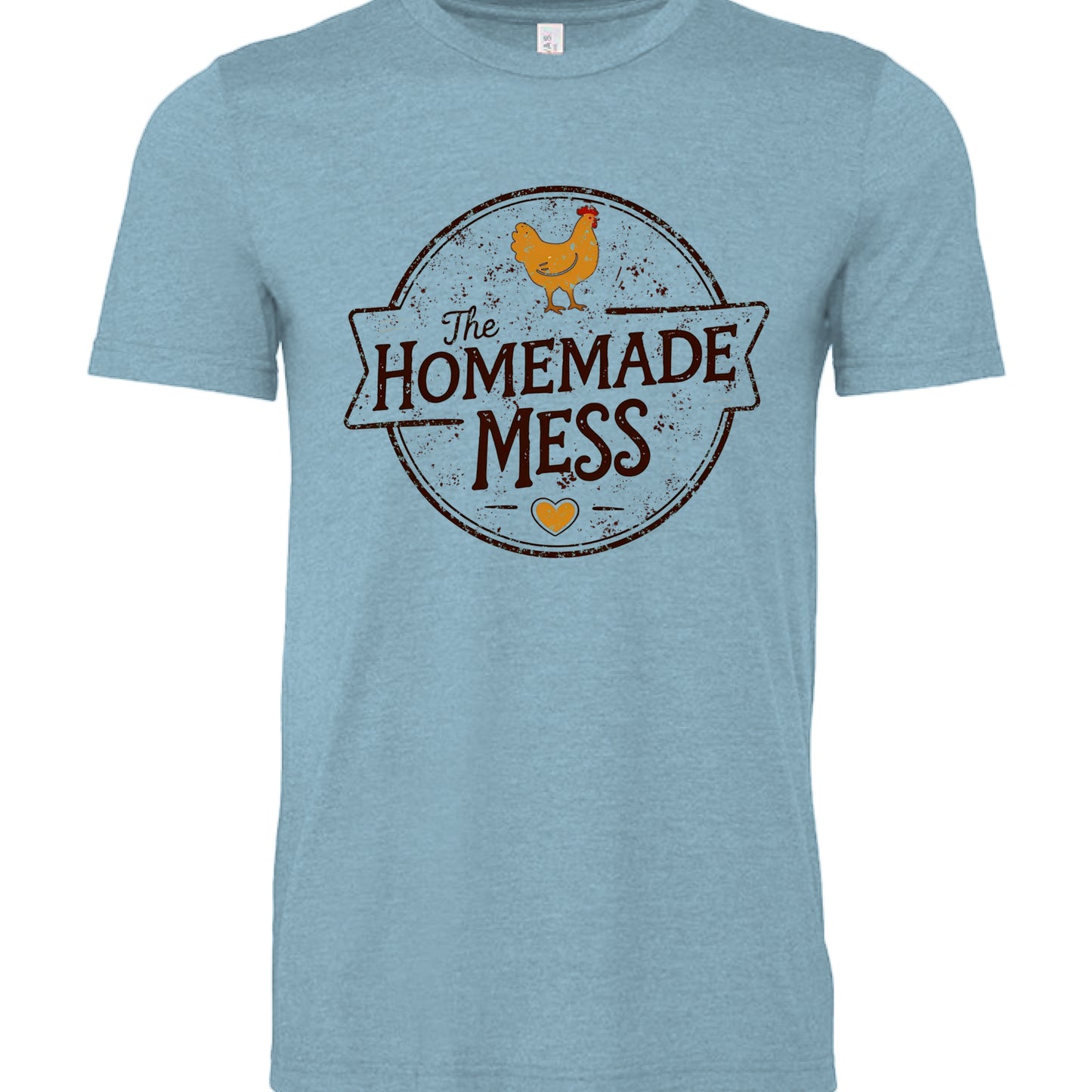 Heather Baby Blue - FRONT