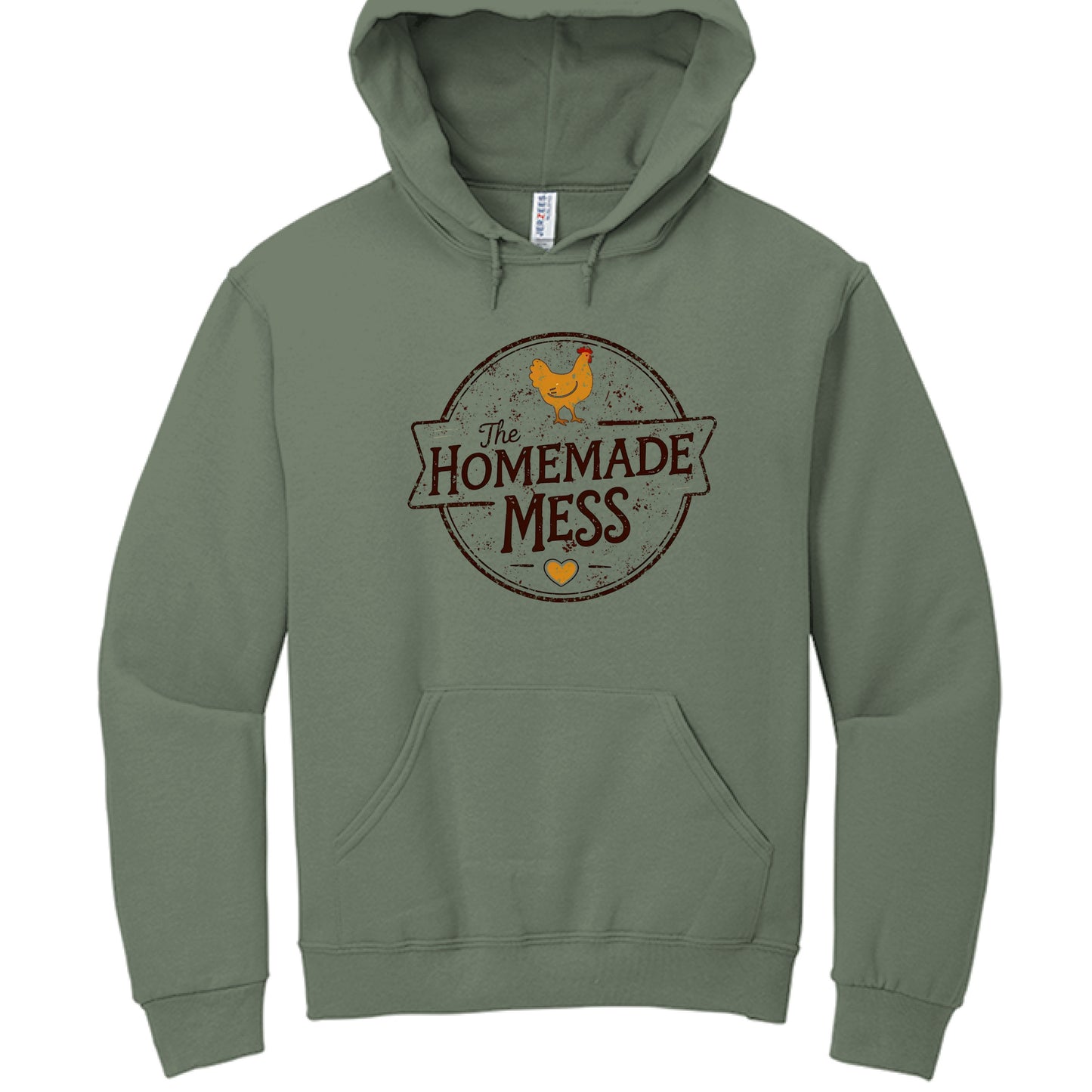 Military Green Heather - FRONT