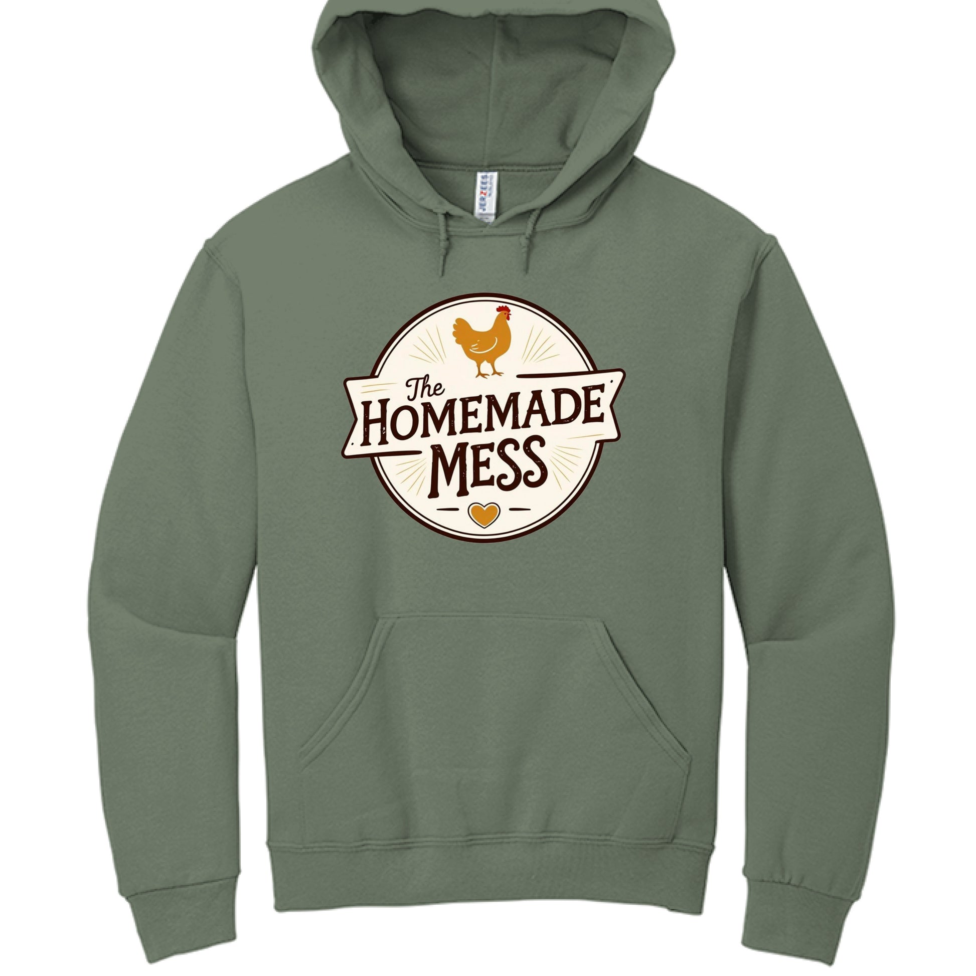 Military Green Heather - FRONT