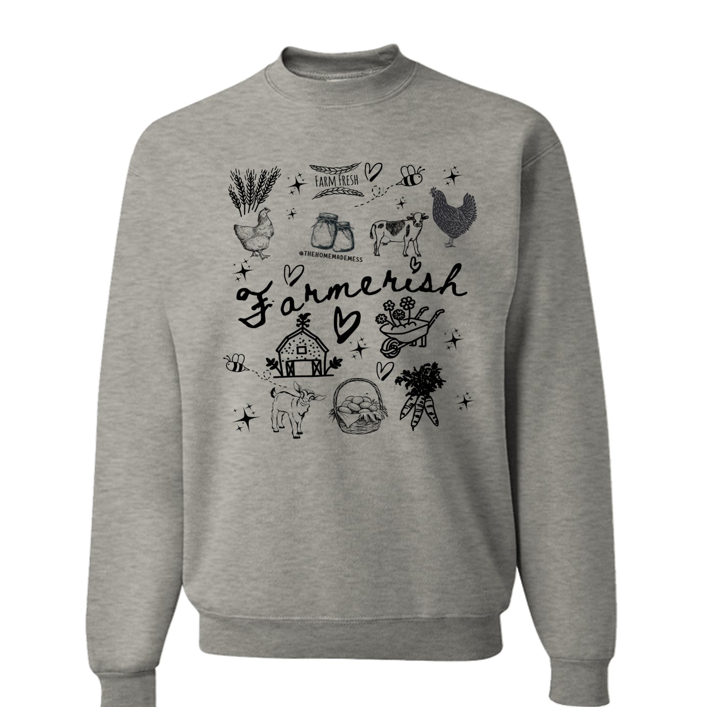 Oatmeal Heather - 562 - FRONT