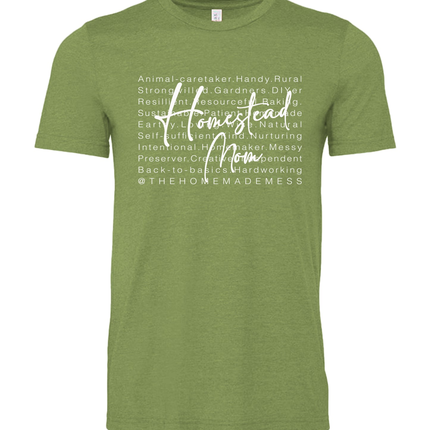 HEATHER GREEN - 3001CVC - FRONT
