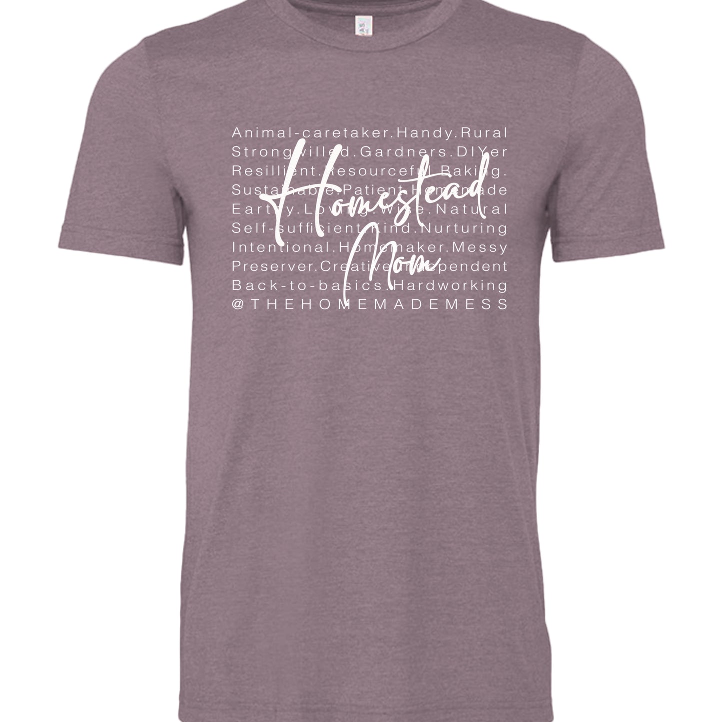 HEATHER PURPLE - 3001CVC - FRONT