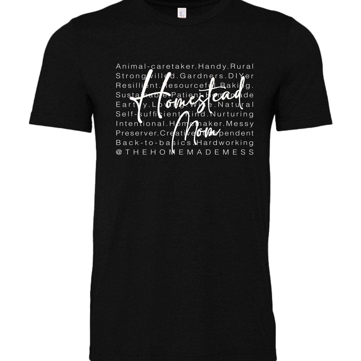 BLACK HEATHER - 3001CVC - FRONT